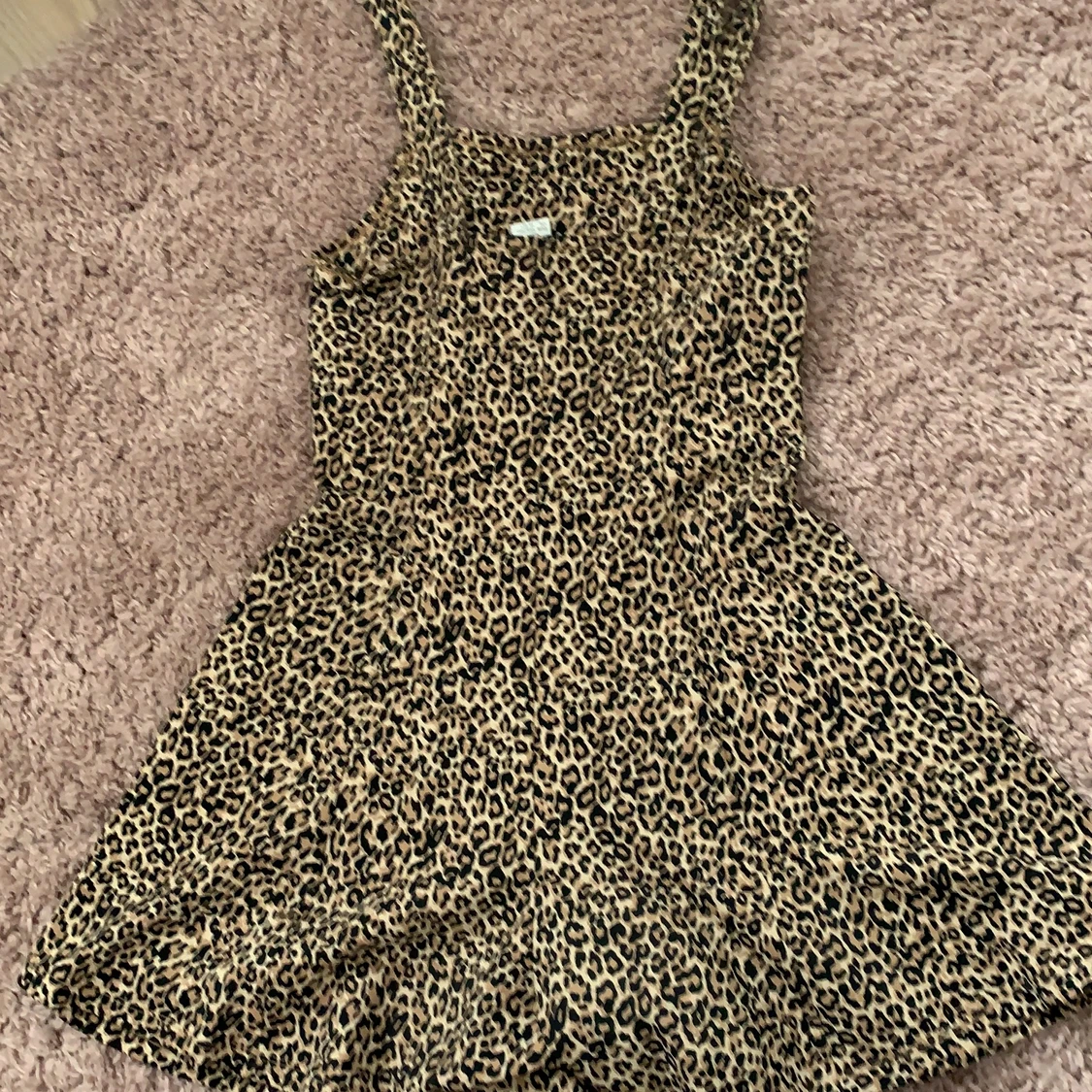 Klänning leopard  - 90