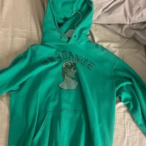 Hoddie  - Säljer denna super fina hoddie då den inte används längre. Jag bär storlek M!💕 färgen syns bäst på andra bilden!