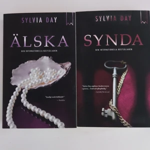 Serie - Boken Älska med fortsättningen Synda av Sylvia Day i nyskick säljes. Kan även säljas var för sig då 50 kr/st. VID INTRESSE MOTTAGES BUD