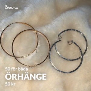 Örhänge  - 50kr för båda.