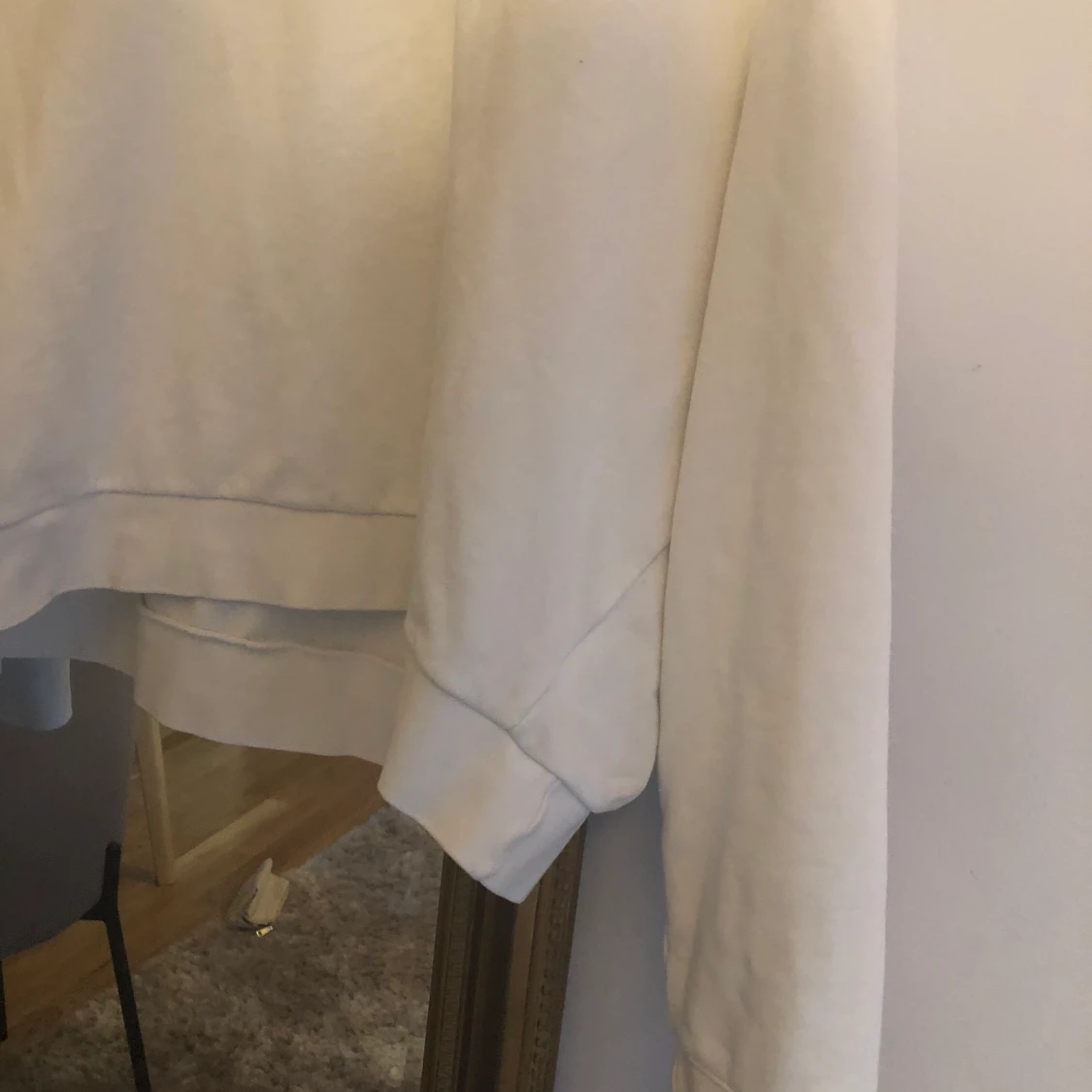 Vit sweatshirt  - 90