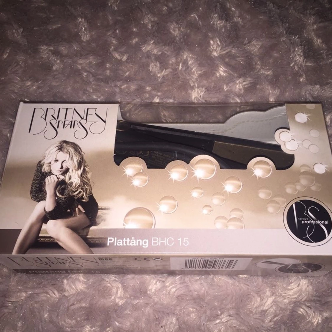 Britney Spears plattång svart  - 90