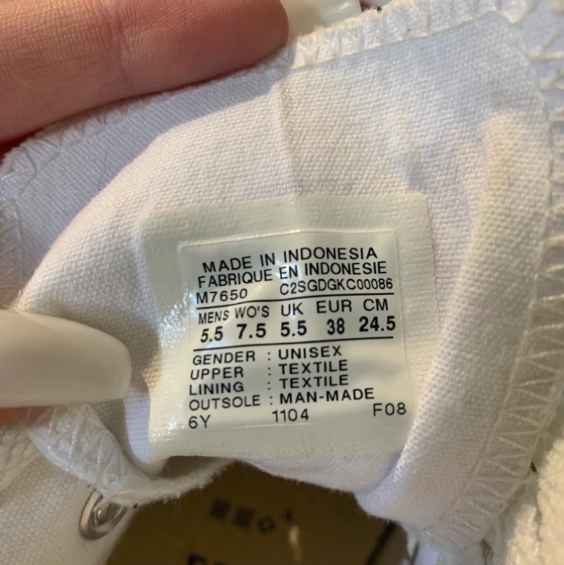 Helt nya converse  - 91