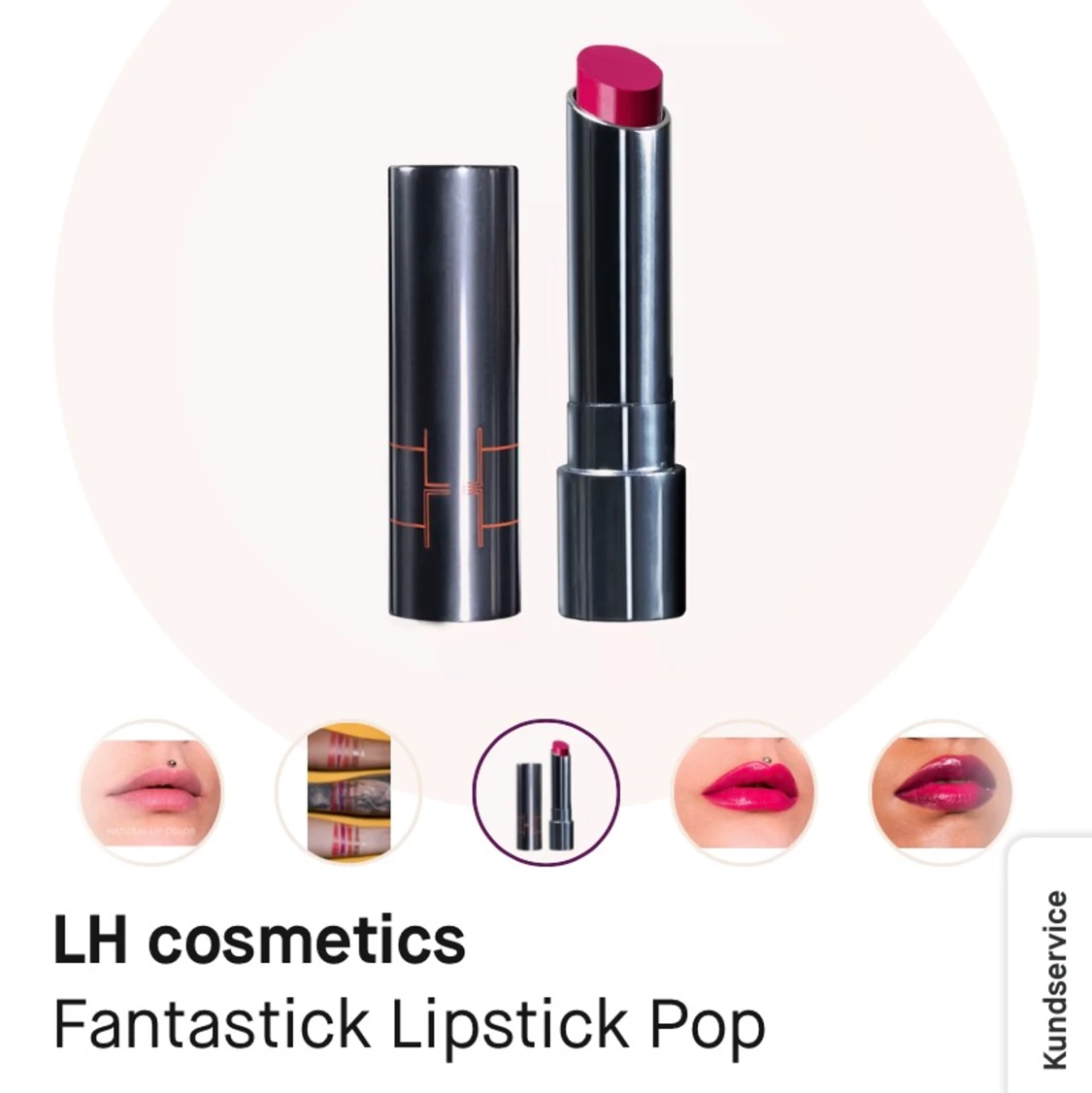 Linda hallberg cosmetics lipstick ”pop” - 91