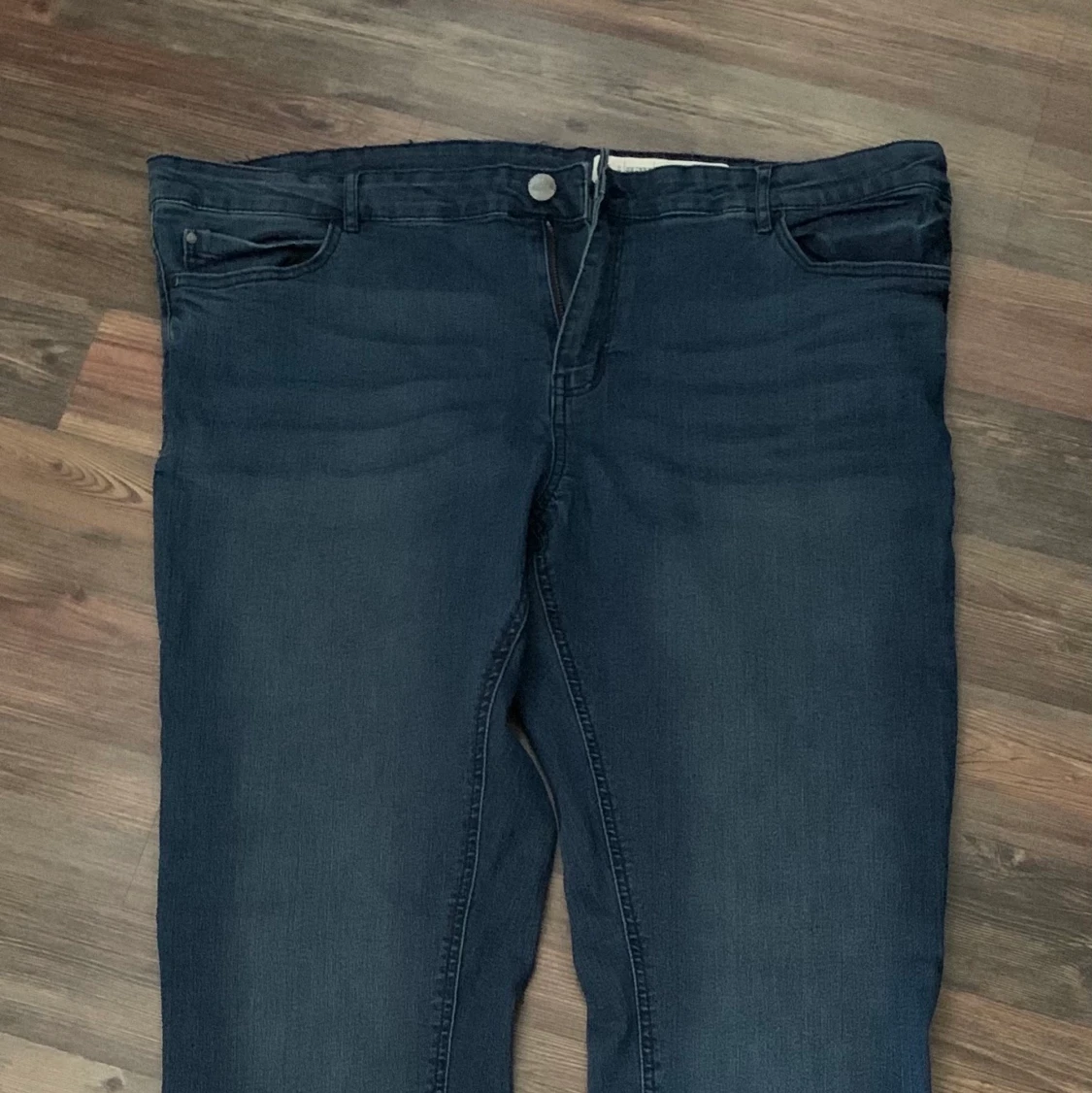 Blåa plus size jeans  - 90