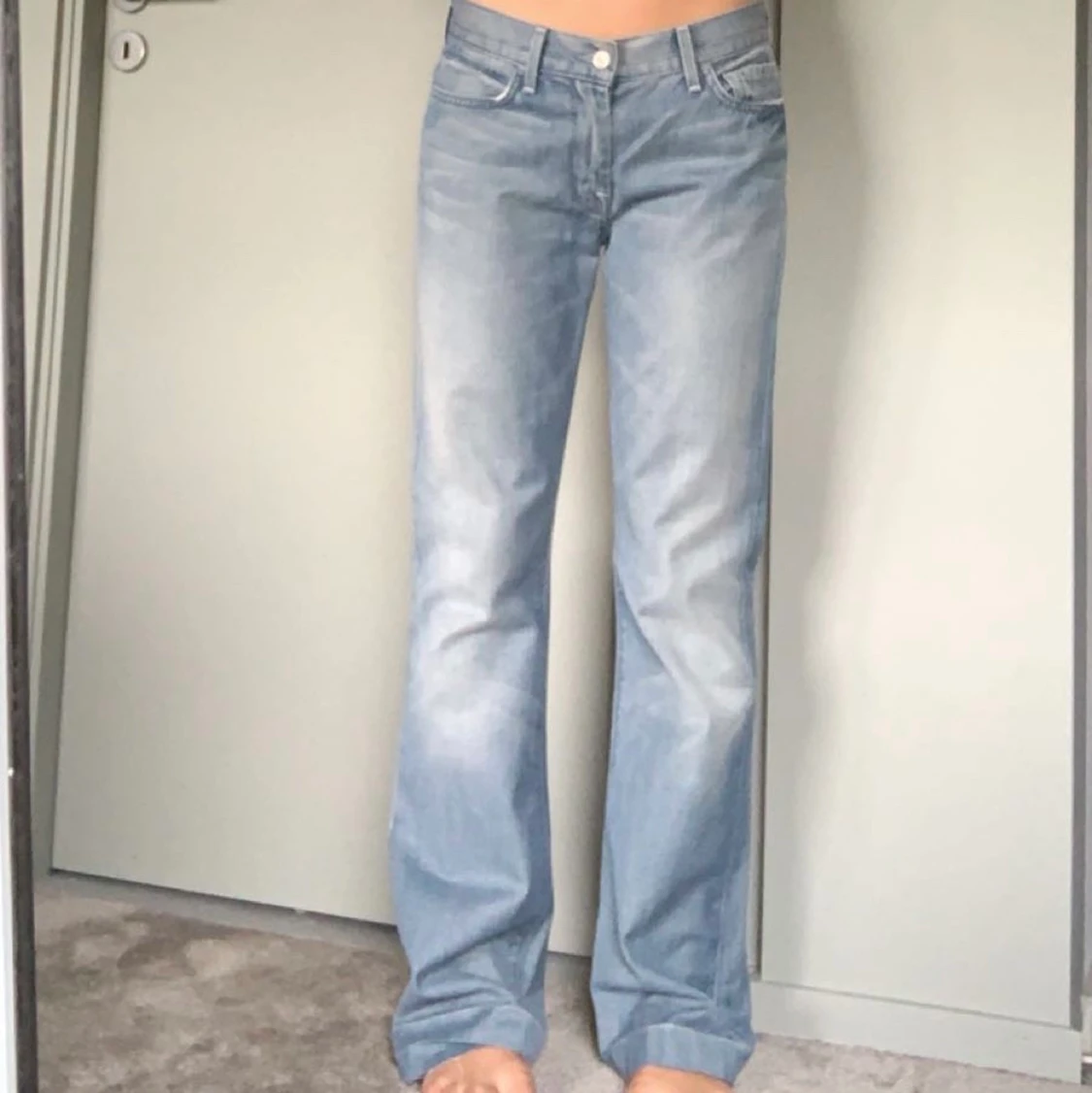 Lågmidjade jeans
