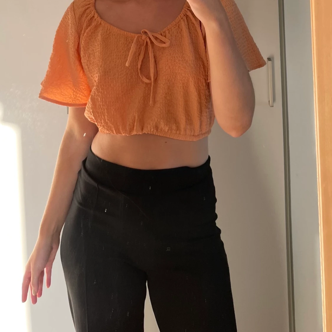 Orange top