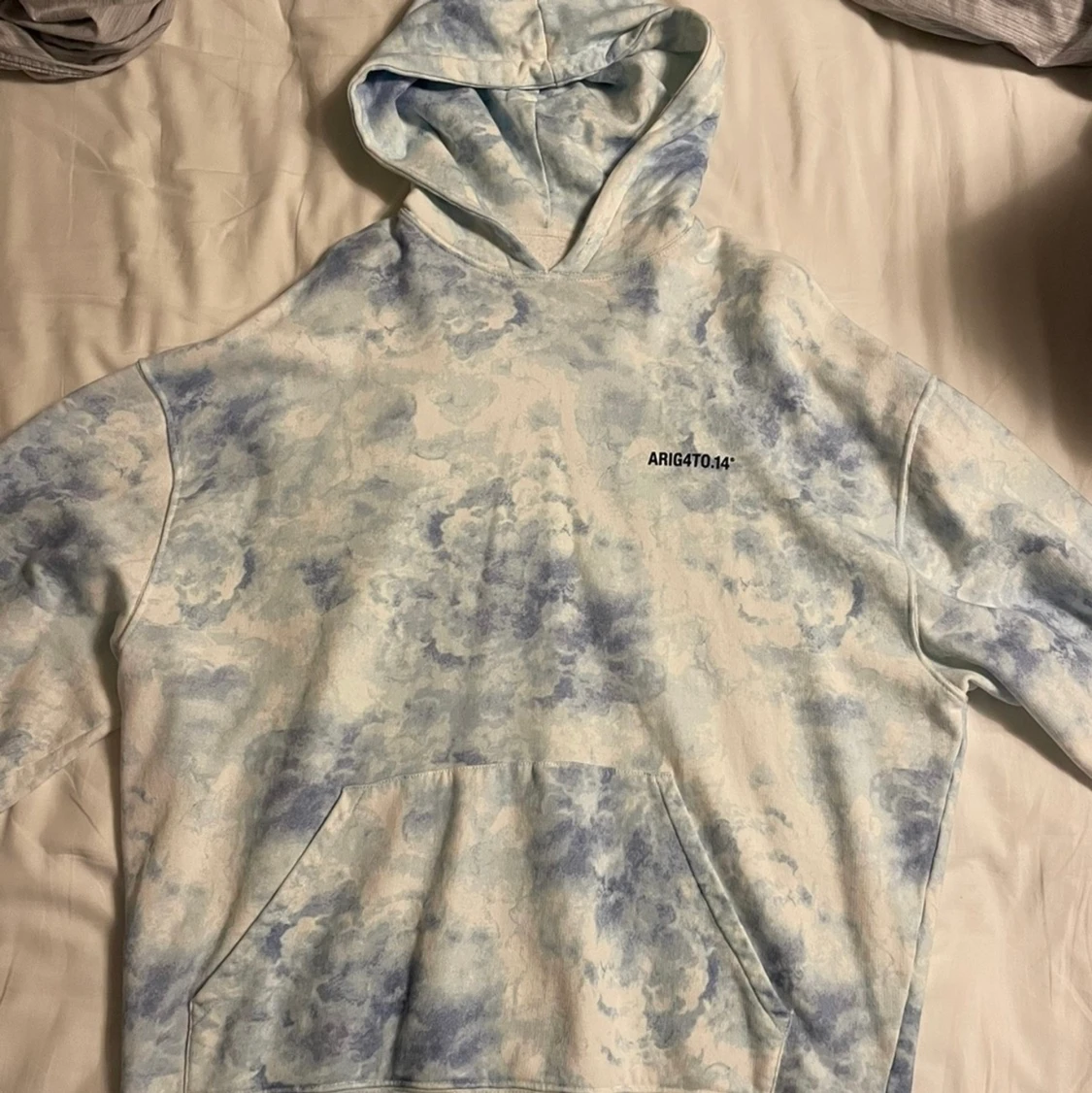 Axel Arigato sky blue hoodie
