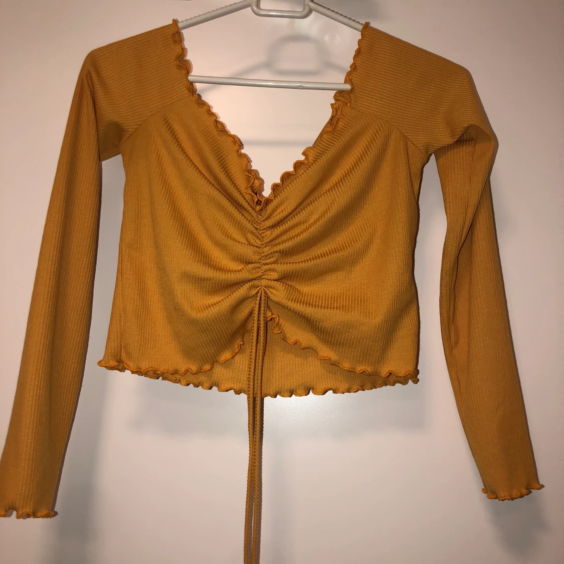 Snygg orange sommartopp