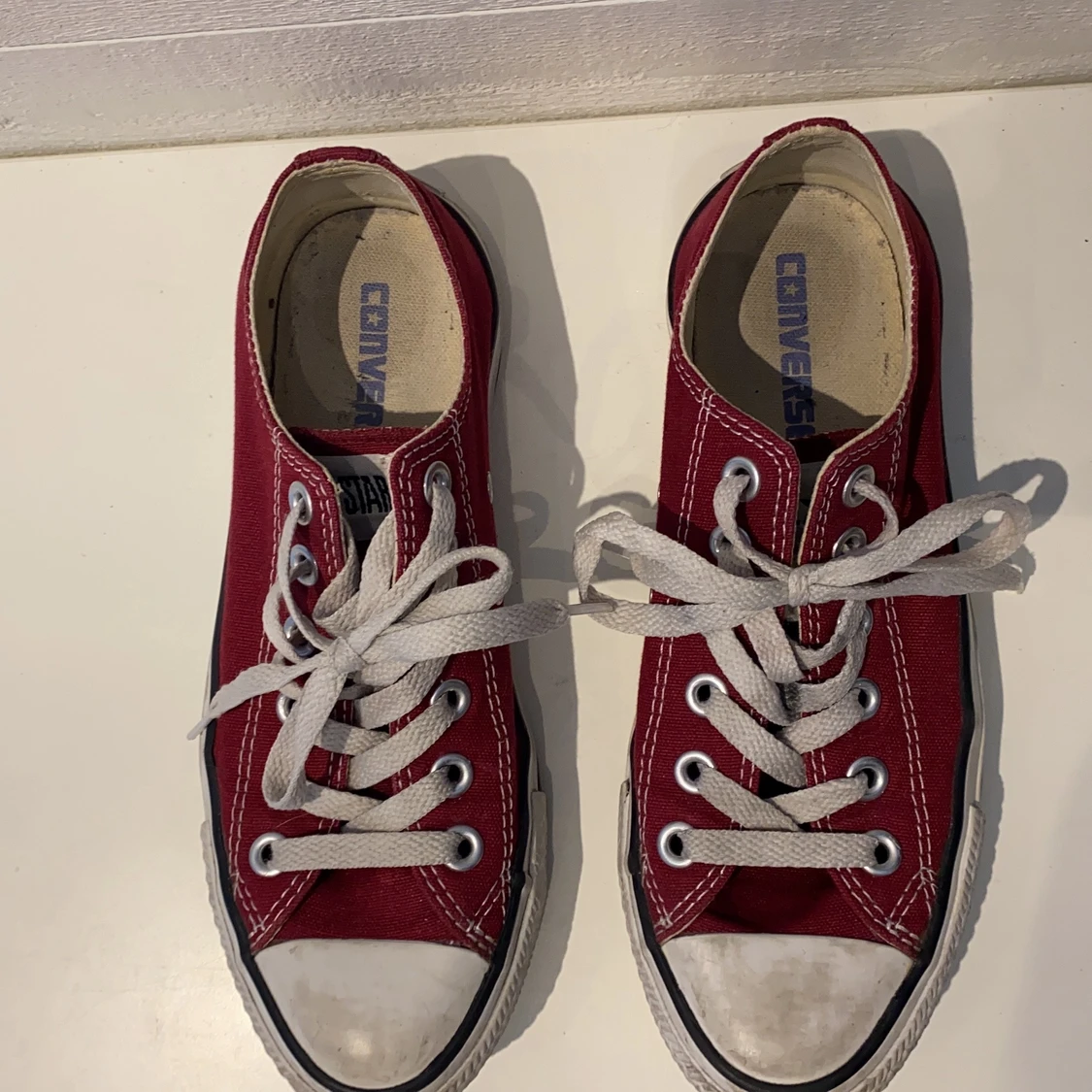 Vinröda converse st 37 - 90