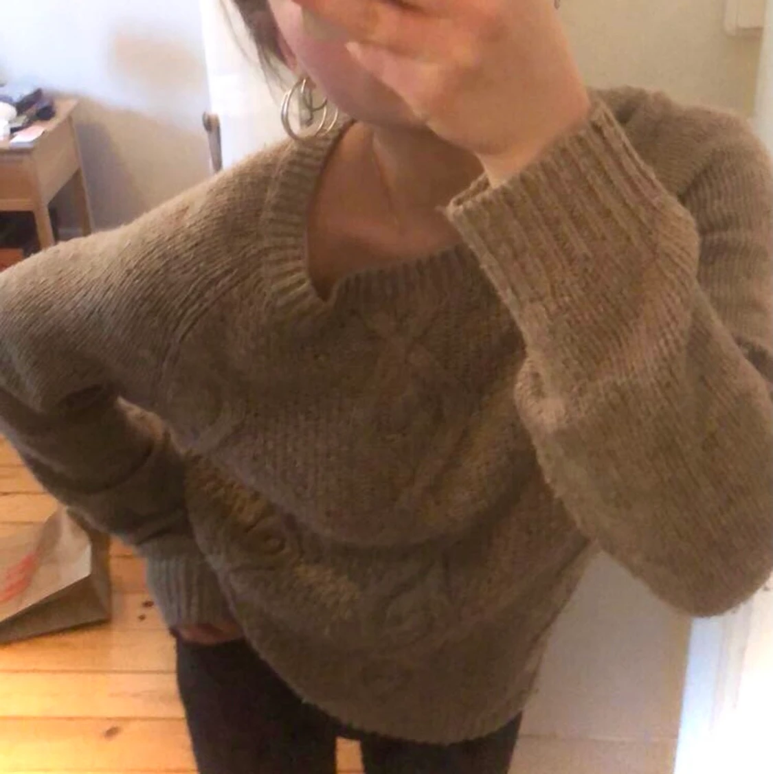 Stickad tröja  - 90