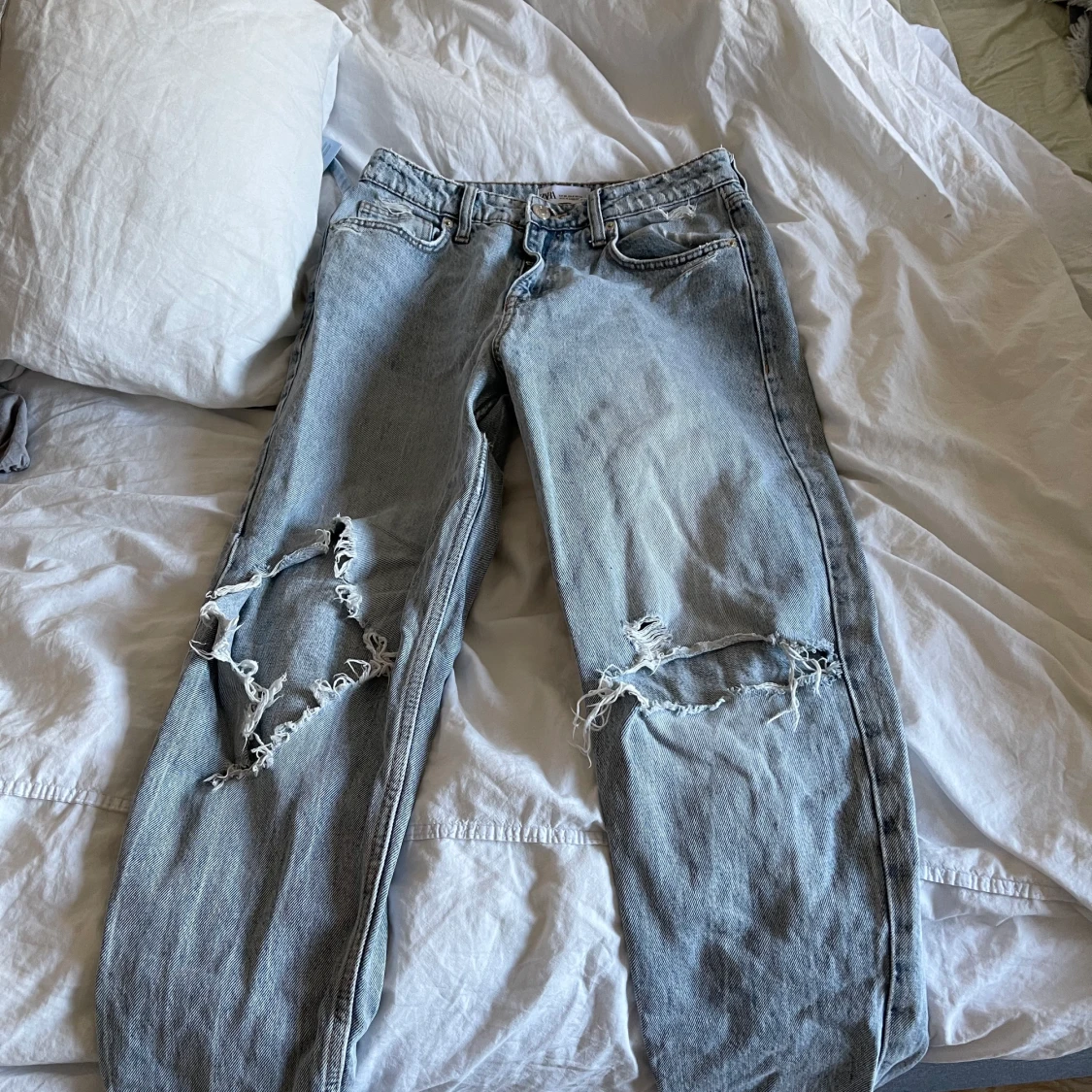 slitna jeans från zara