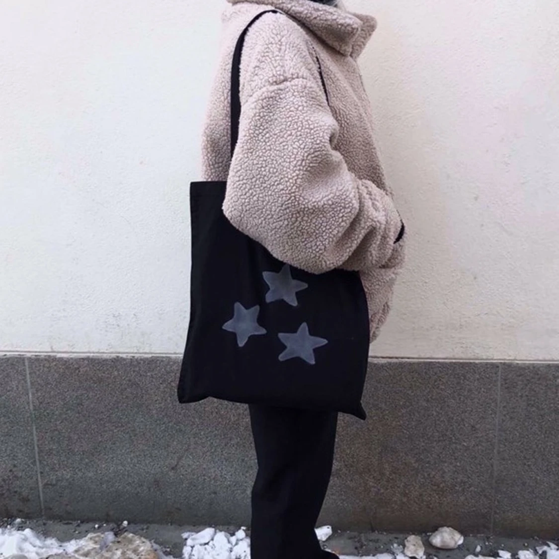 Tygpåse med reflextryck - 90