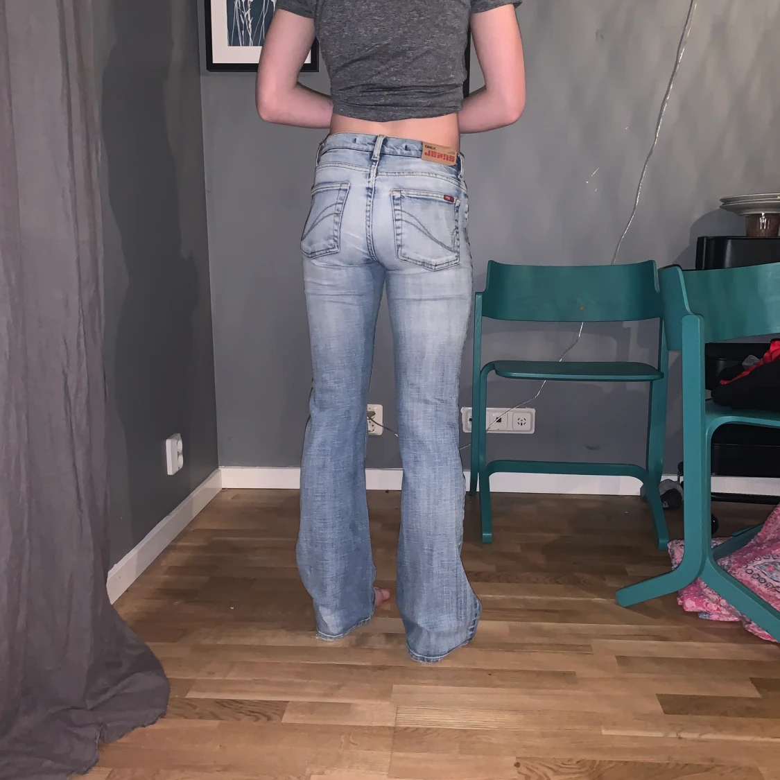 Lågmidjade jeans - 90