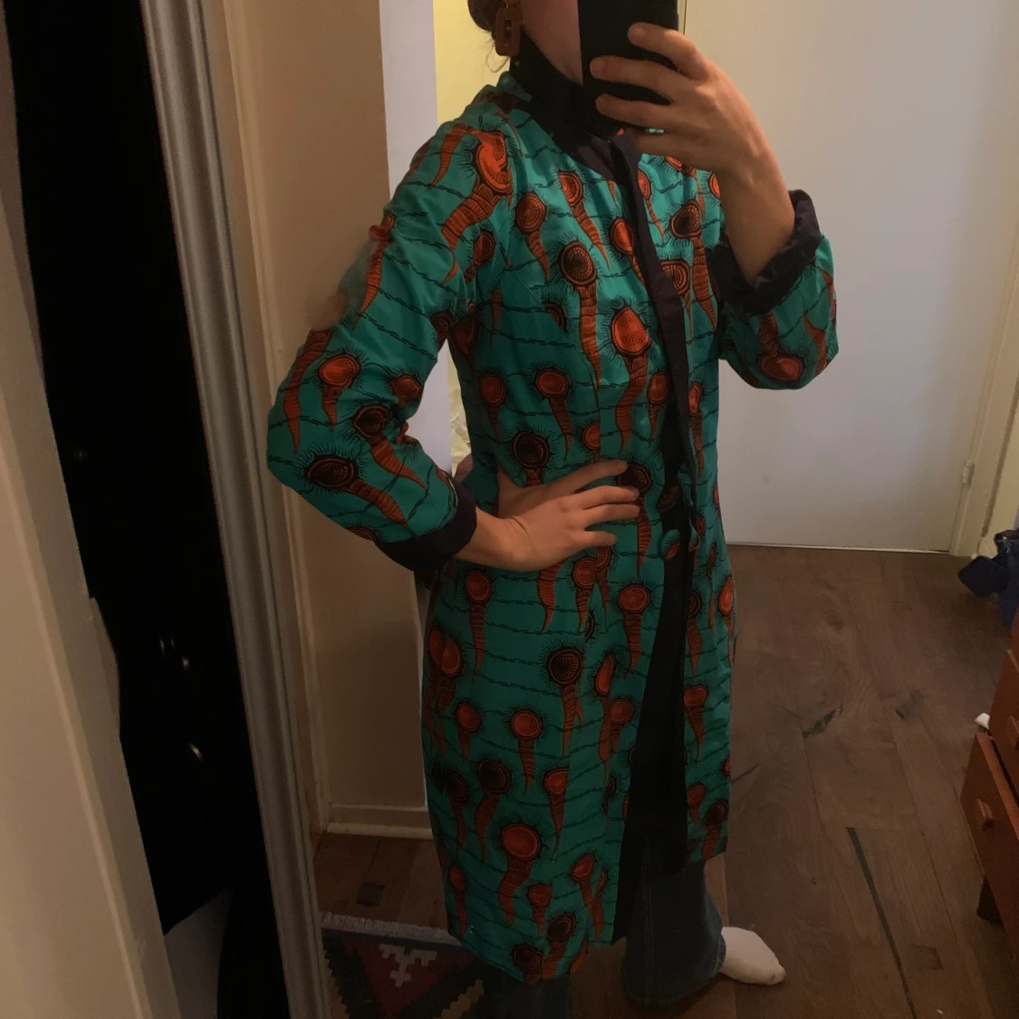 Handsytt plagg inköpt i London