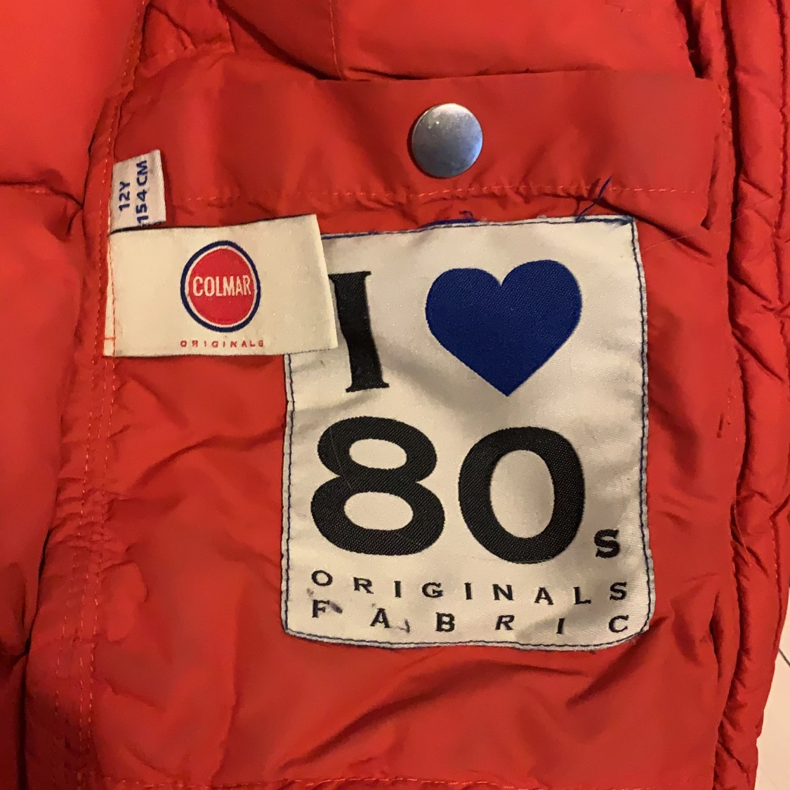 Röd colmar jacka - 91