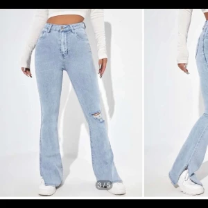 Jeans  - Helt oanvända jeans i storlek M men sitter som S. För fler bilder eller frågor är det bara höra av sig. 