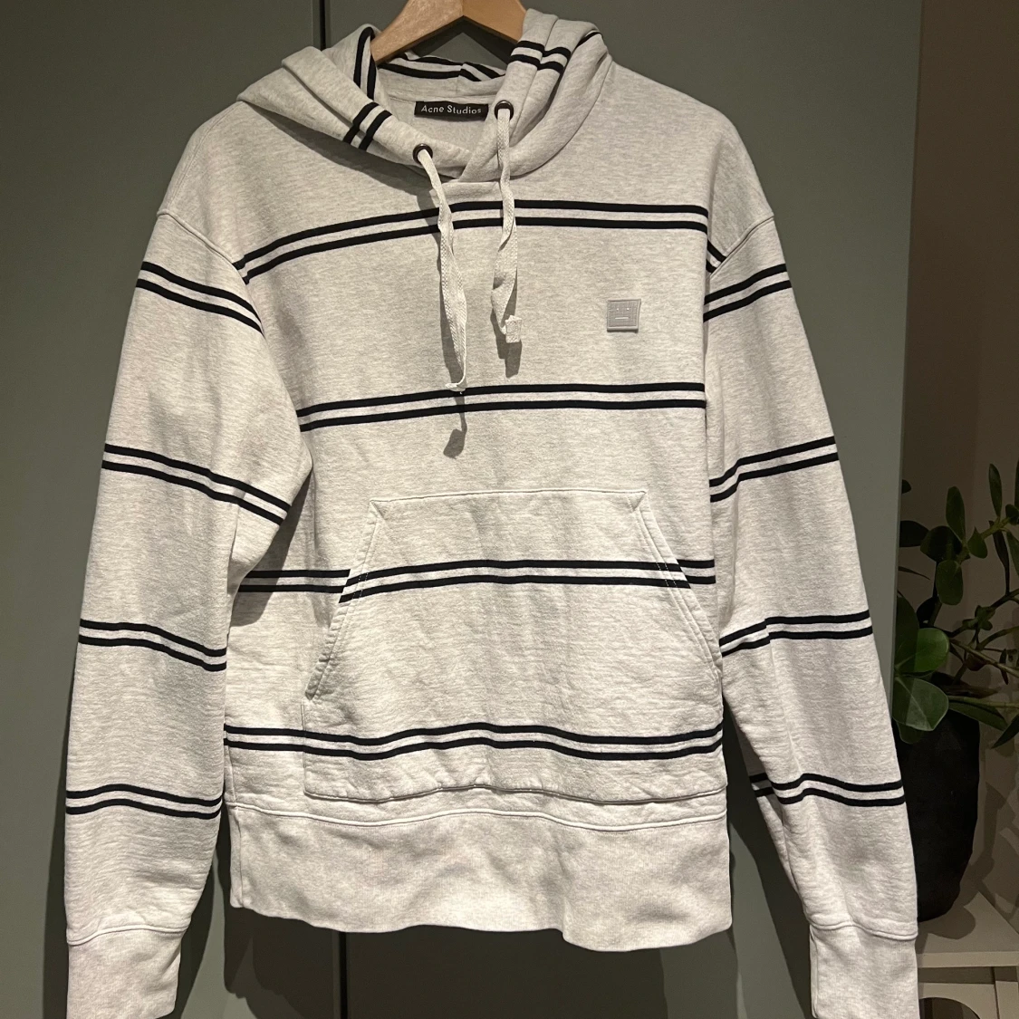 Acne Studio Grå Hoodie - 1