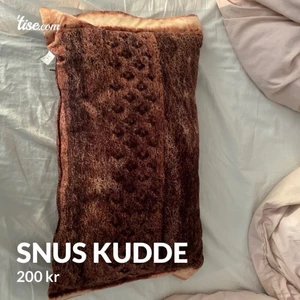 Snus kudde  - Snuskudde 