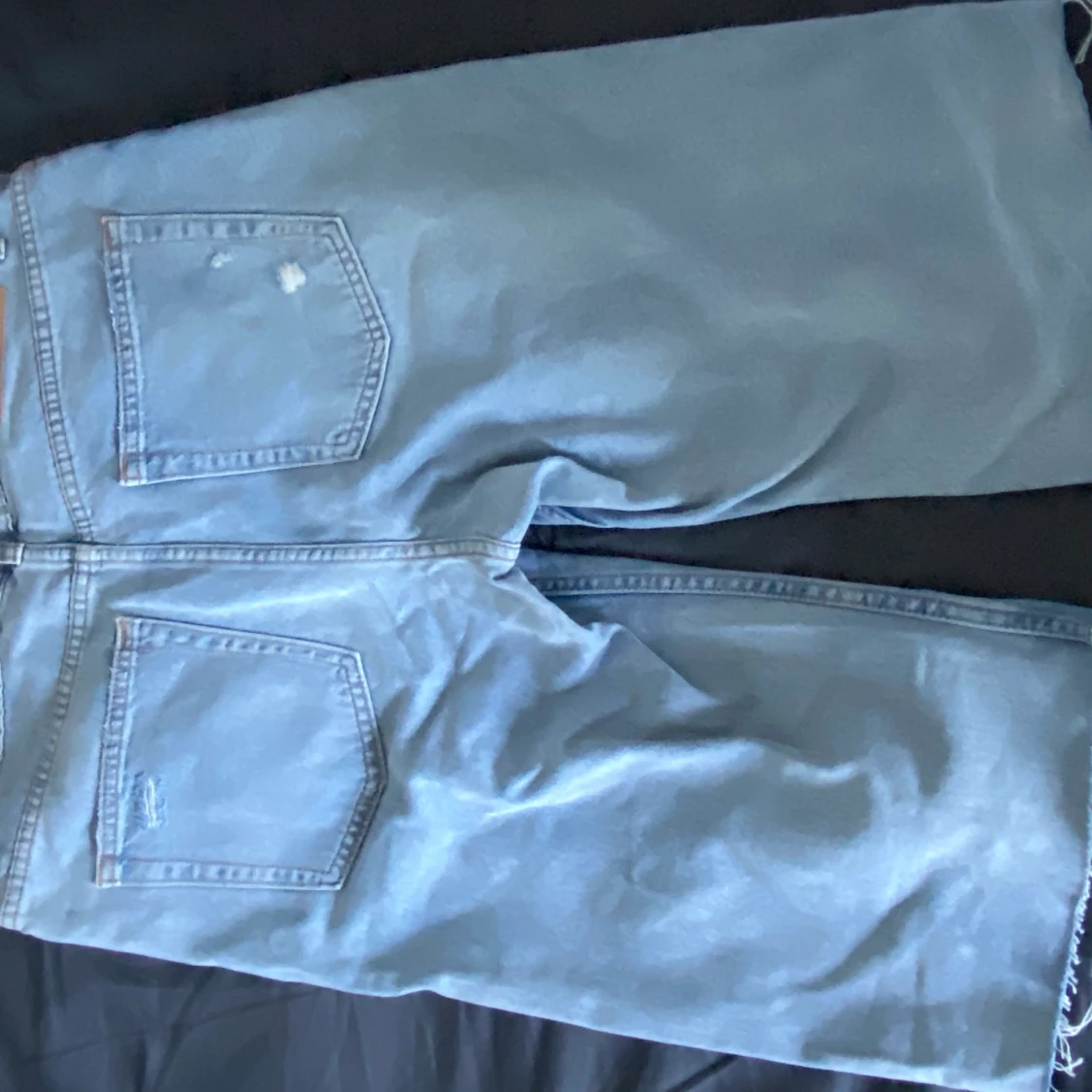 Lightwash Jeans-shorts - 90