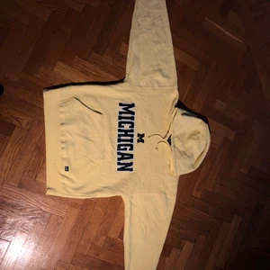 Michigan - vintage hoodie - Fin hoodie med tjockt tyg. Köpt från Ross i usa som är en secondhandbutik. Fin fil färg perfekt för sommaren. I utmärkt skick