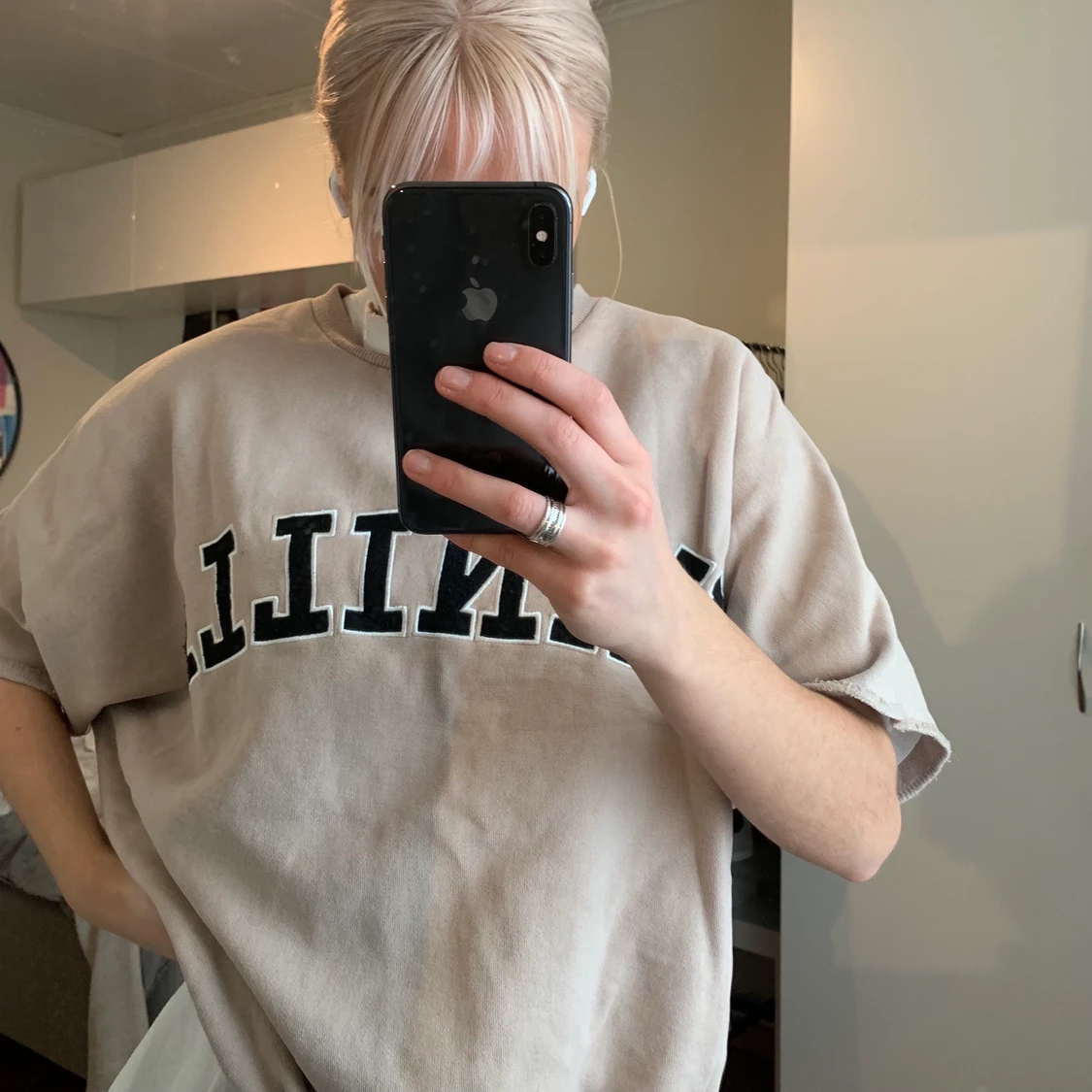 Oversized T-shirt formad 