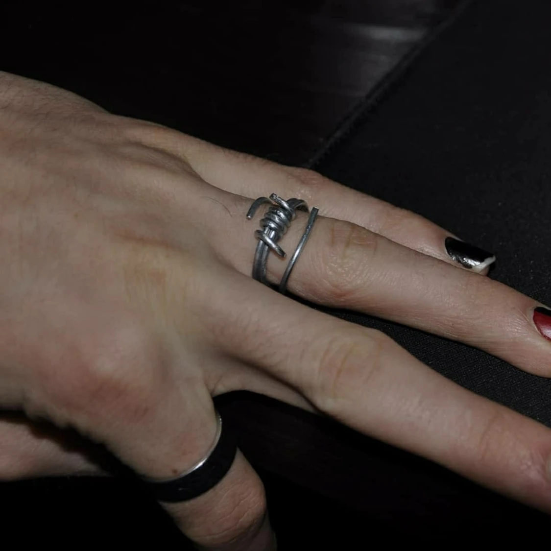 Ståltråd ring - 90