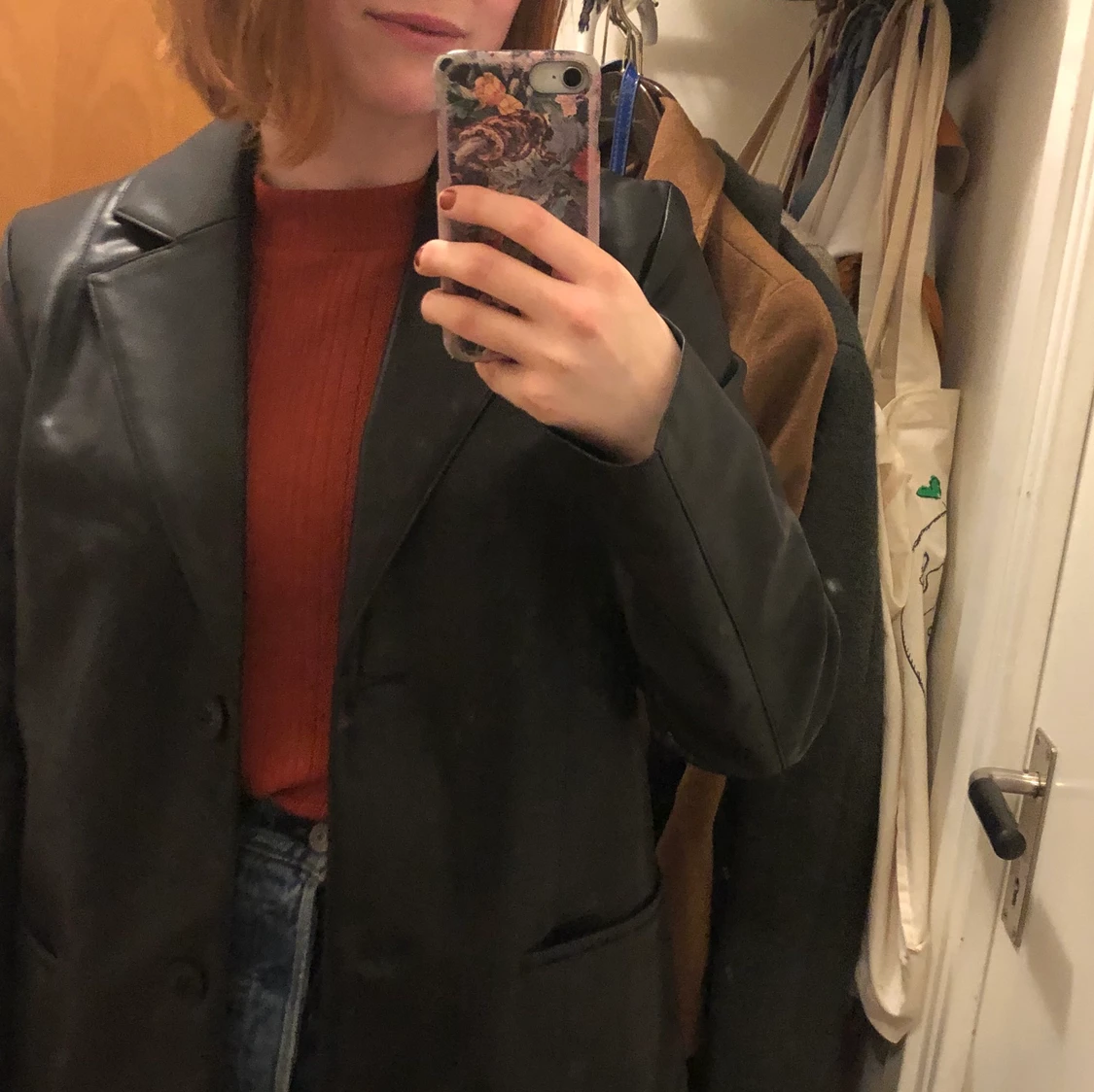 Jaden Blazer / Faux skinnjacka - 91