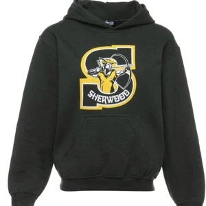 Sherwood hoodie - Det är en Sherwood hoodie i färgen mörkgrön. Det är cool college hoodie som passar det mesta! Storleken är S men lite stor i storleken så skulle passa M.💫