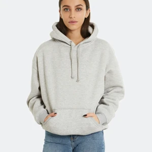 Grå bikbok hoodie  - Är i bra skick! 💗💗