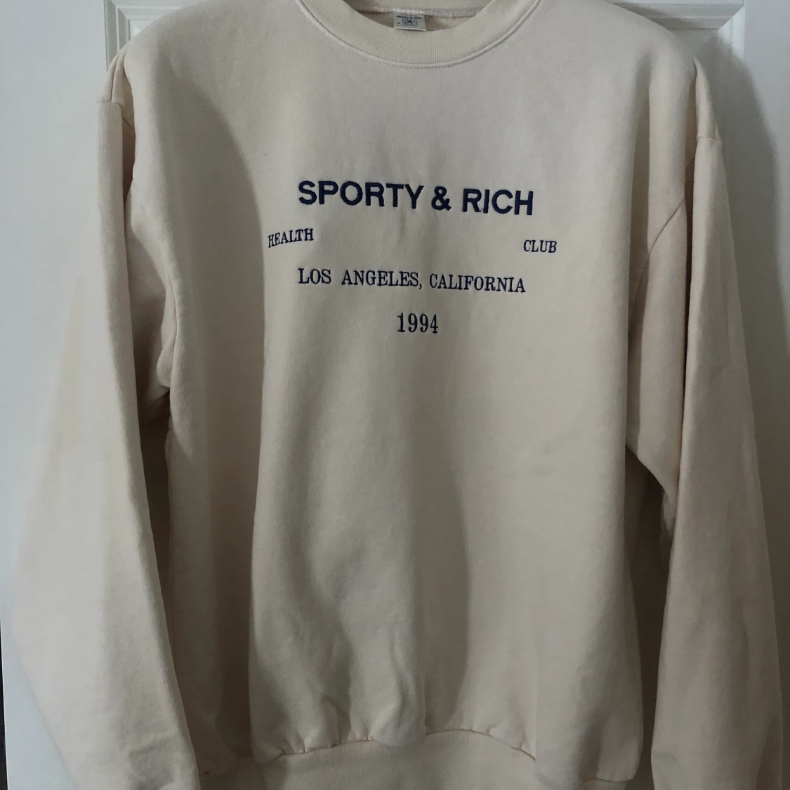 Sporty and rich crewneck vintage style