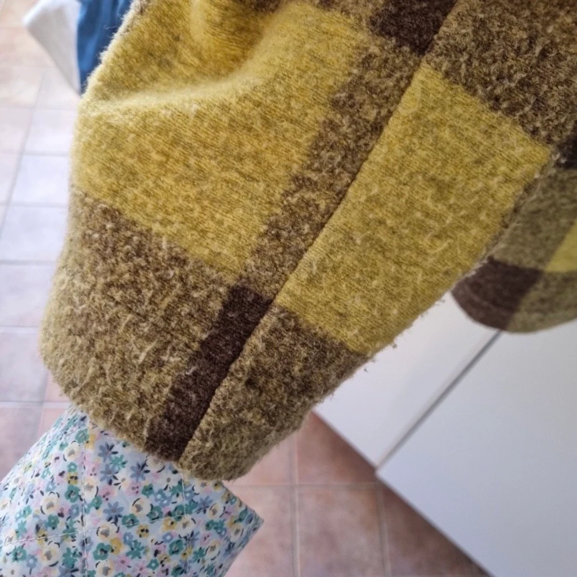 Arket shacket skjortjacka rutig brun gul - 91