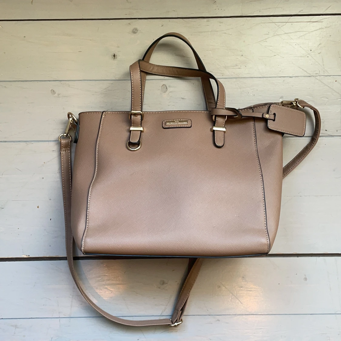 Brun handväska - 90