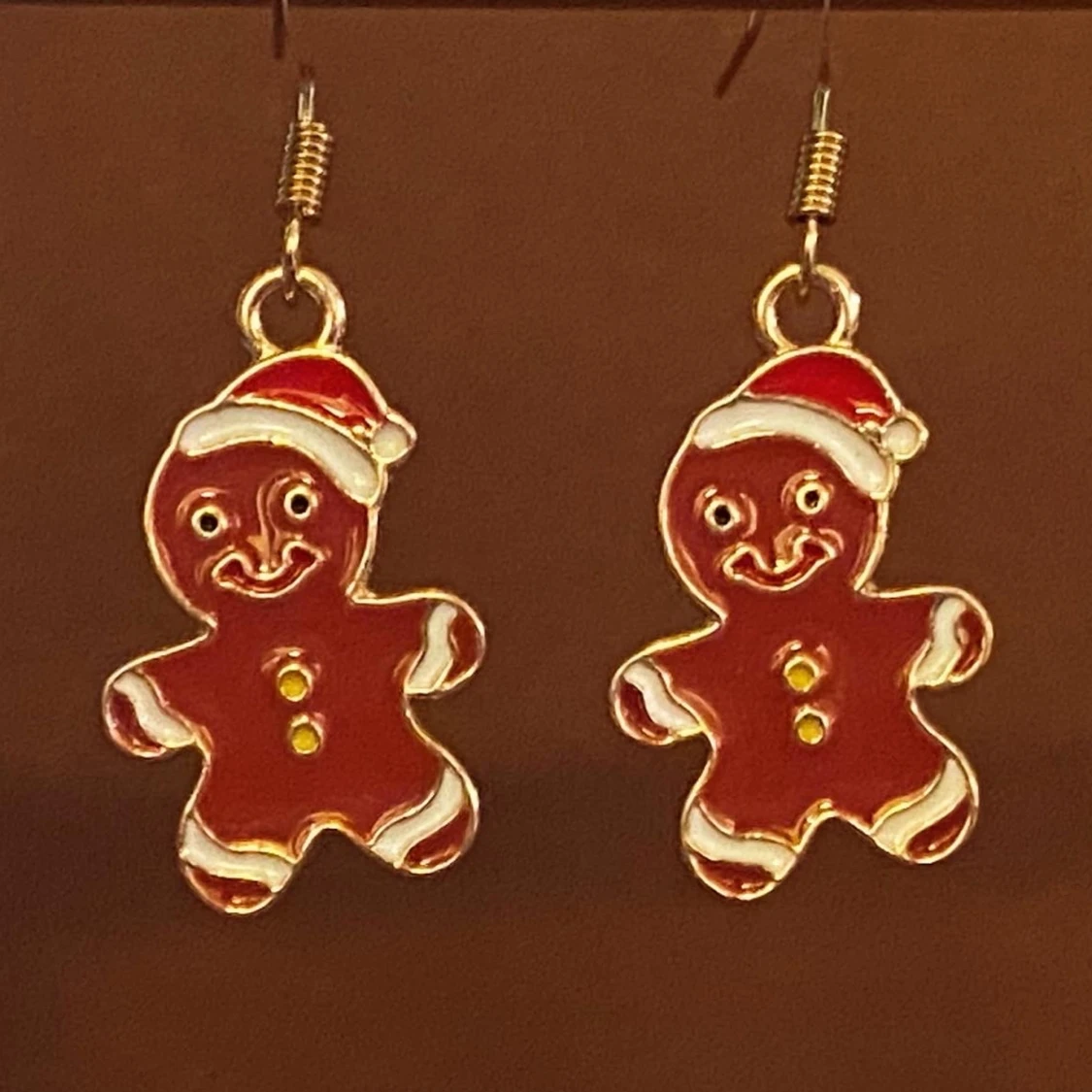 Pepparkaksgubbar örhängen ❤️ - 90