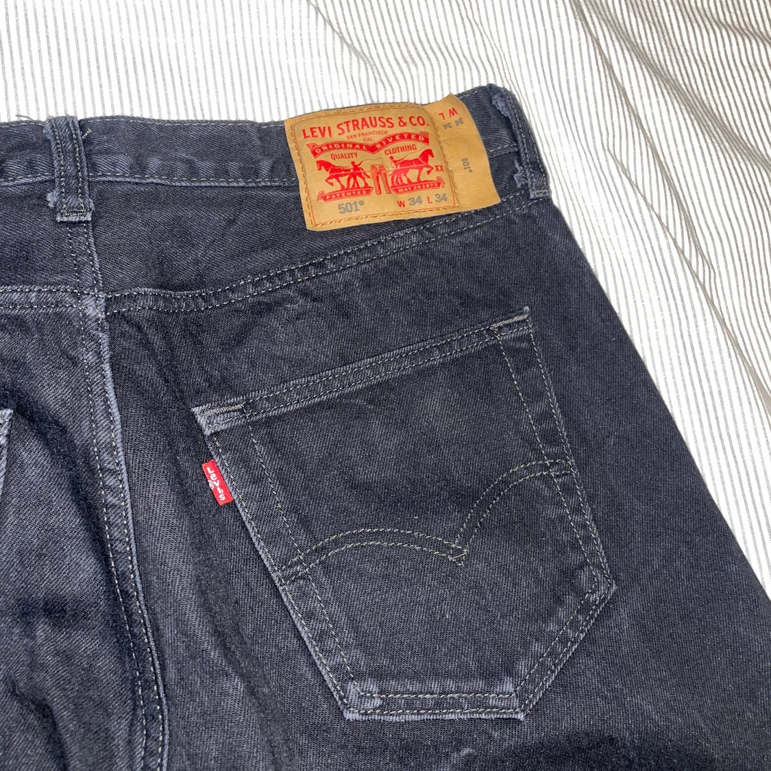 Levis 501 svart - 91