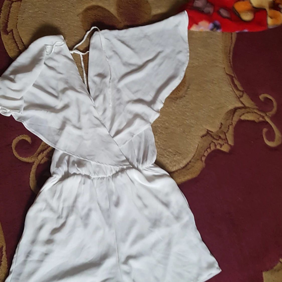 Byxorkläning eller kläning med byxorna.  - 91