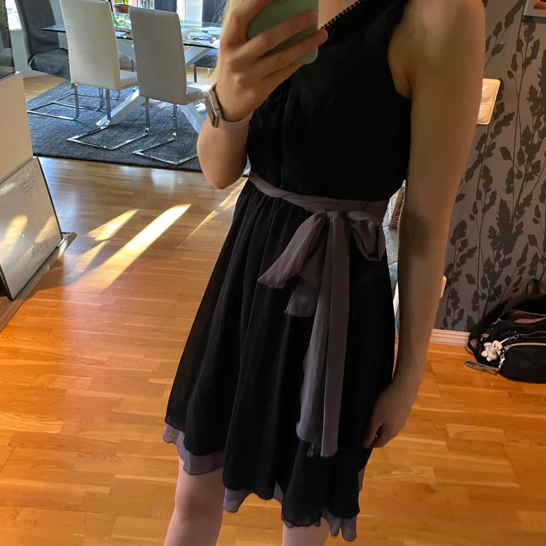 Stockh lm klänning - 90