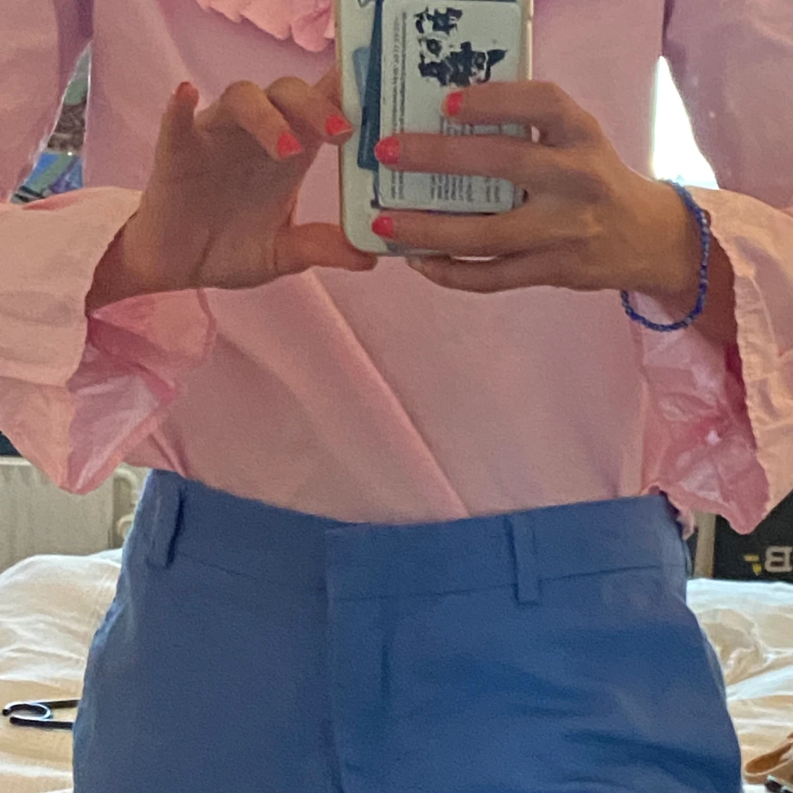 Blue trousers size S 