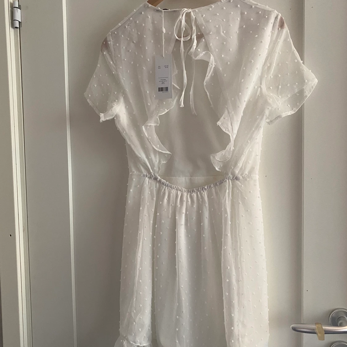 Vit klänning  - 90