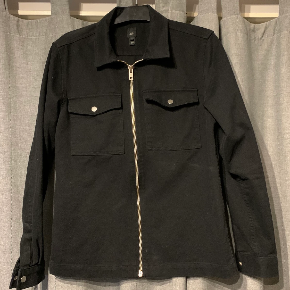 Svart overshirt / jacka