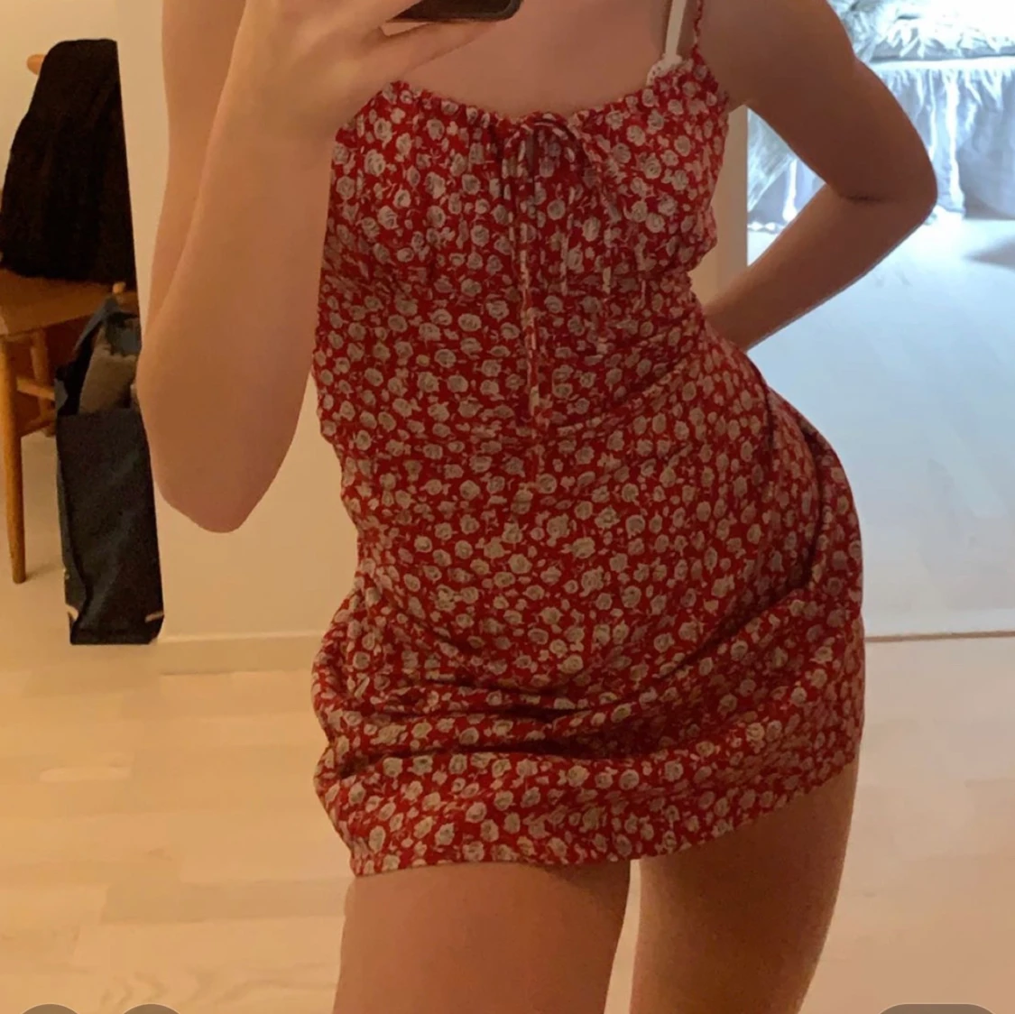 Motel rocks röd klänning