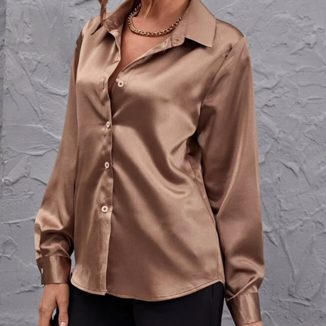 Fin skjorta från SHEIN. Storlek Medium - 91