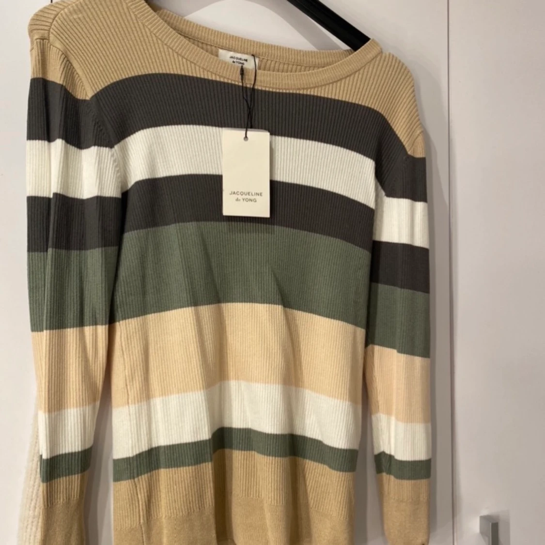 randig långärmad tröja - 90