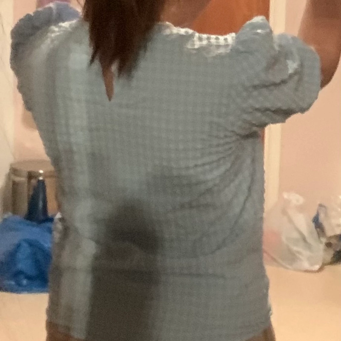 Baby blå tröja  - 90