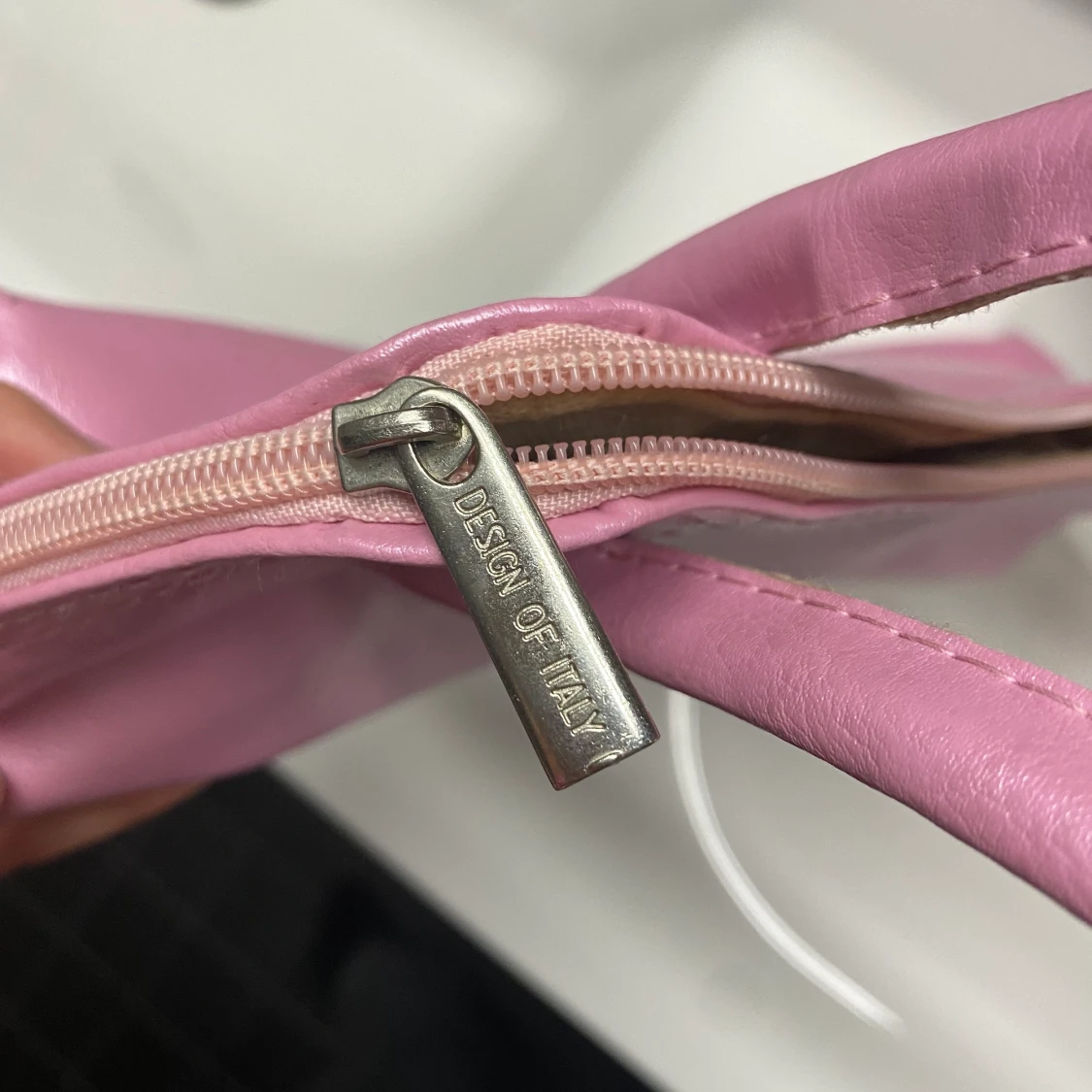 Rosa baguettebag - 90