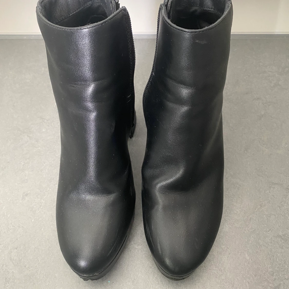 svarta ankelboots - 91