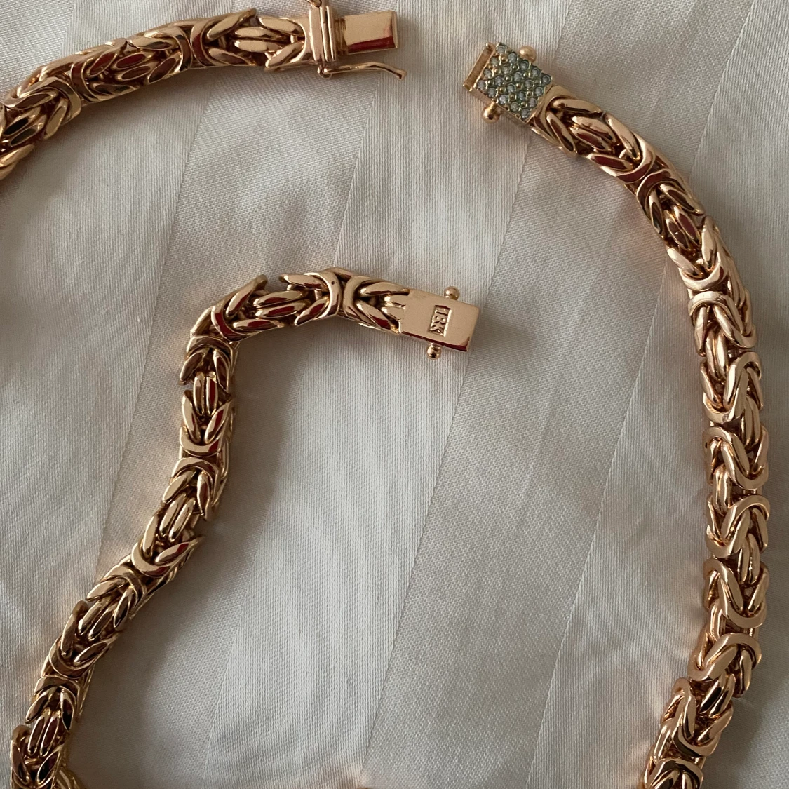 Kejsarlänk 8mm 18k Guldplatterad - 91