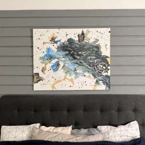 Tavla - Egenmålad tavla 100x80