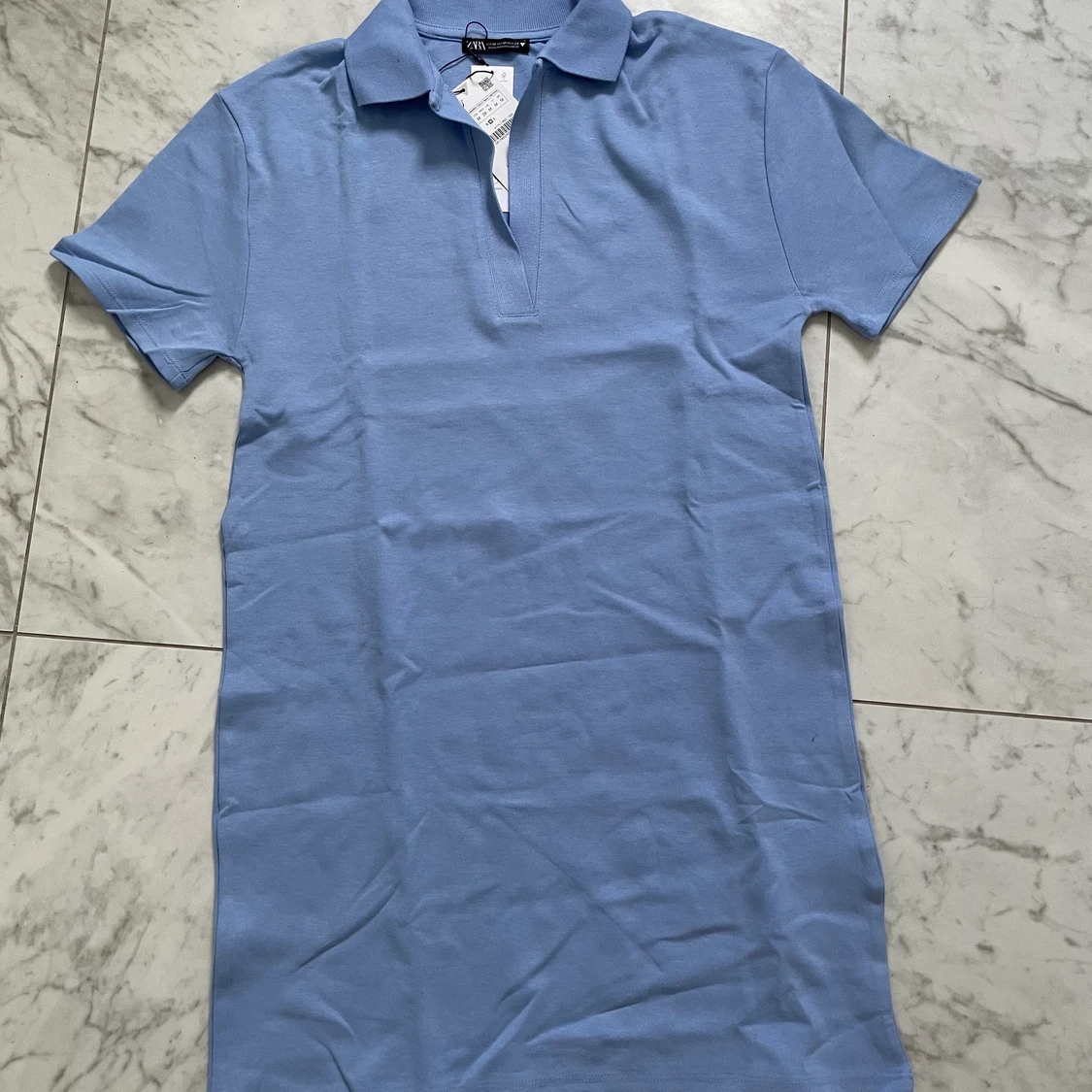 Blå klänning från Zara st M  - 90