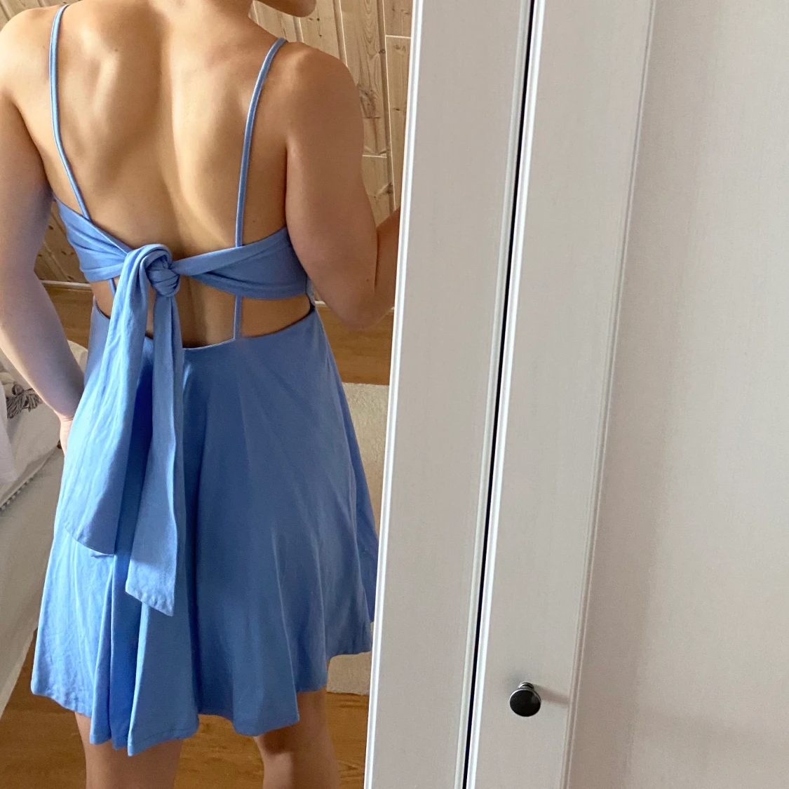 Blå klänning 